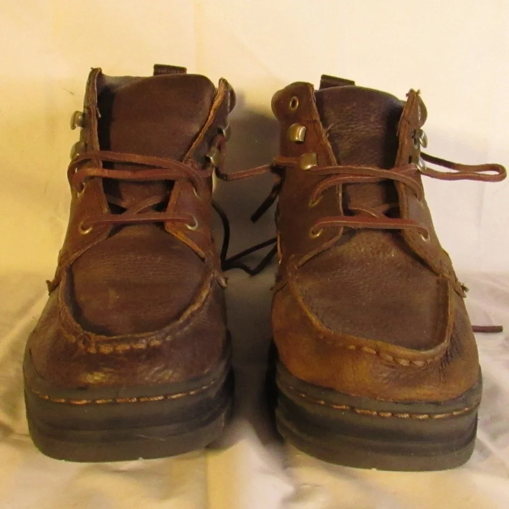 Justin Boots Brown Men's Leather Boots
